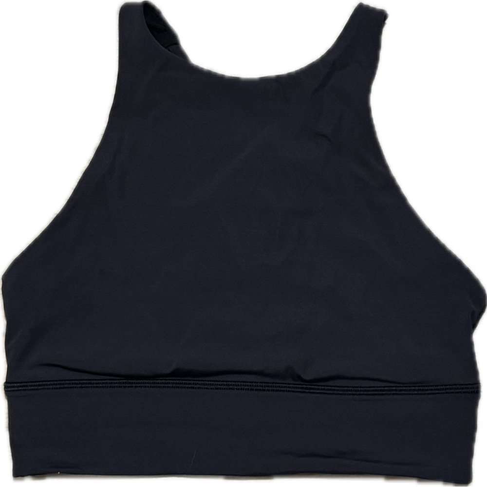 Lululemon Free To Be Serene High Neck Bra Black Size 6
